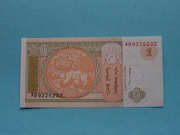 1 Tugrik () Mongolia ( See SCAN ) UNC ! - Mongolia