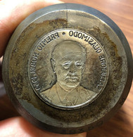 Salvatore Quasimodo Premio Nobel 1959 Punzone 890 Gr. Incuso - Adel