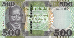 SOUDAN DU SUD 2018 500 Pound - P.016a  Neuf UNC - South Sudan