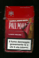 Tabacco Pacchetto Di Sigarette Italia - Pall Mall - Il Gusto Migliora Da 20 Pezzi ( Vuoto ) - Zigarettenetuis (leer)