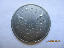5 Francs Commémorative  Heredio Nostro Futurum 1975 - Conmemorativos