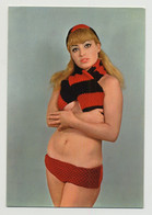 Stylish Blonde Woman W. Beautiful Eyes  / Scarf Bra  (Vintage Pin-Up PC 1950s) - Sin Clasificación