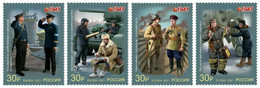 Russia 2021,Military Uniform Of The Red Army "RKKA" & Navy Of The USSR (1941) Series** - Unused Stamps