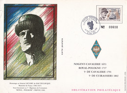 FRANCE 1988 - Carte Postale De Mémoire Général Leclerc - Covers & Documents