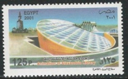 Egypt Stamp 2001 MNH INAUGURATION OF ALEXANDRIA LIBRARY Scott Stamps 1790 - Nuevos
