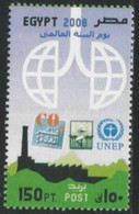 Egypt Stamp MNH 2008 WORLD ENVIRONMENT DAY UNEP Scott Stamps 2018 - Unused Stamps