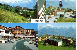 CPM, SUISSE, NENDAZ, Multivues, VALAIS, Jamais Voyagée - Nendaz