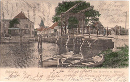 SCHWAAN Mecklenburg Partie An Der Warnow Mit Brücke Belebt Color 17.4.1904 Gelaufen - Bützow