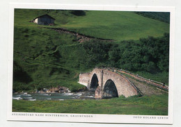 AK 074987 SWITZERLAND - Steinbrücke Nahe Hinterrhein - Hinterrhein