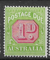 Australia 1931 Mh* Low Hinge Trace 28 Euros Perf 14 Signed PHI (two Stamps And Scans) - Port Dû (Taxe)