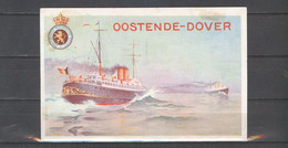 België Pakketbootkaart 19b XX Cote €4 Perfect (2 Scans) - Bootkaarten