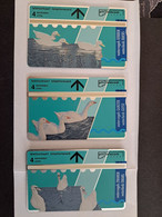 NETHERLANDS 3CARDS L&G R8 1/3 4 Units TELE ART 1,2,3 / ZWAAN/SWAN BIRDS / MINT CARDS   ** 10706** - Privées