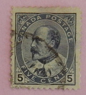 CANADA YT 80 OBLITÉRÉ "EDOUARD VII" ANNÉES 1903/1909 - Used Stamps