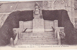 Cpa-22- Ploezal -peu Courante- Monuments Aux Morts 14 / 18 -edi  Hamonic N°7696 - Ploëzal
