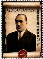 Azerbaijan 2022 . Author Mammad Said Ordubadi. 1v: 0.3 - Azerbeidzjan