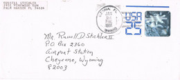 46359. Entero Postal OZONA (Florida) 1991. Relief Stamp SPACE. Remitida De PALM HARBOR - 1981-00