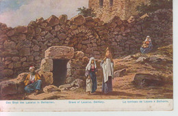 CPA Illustrateur Perlberg - Bethany - Grave Of Lazarus / Béthanie - Le Tombeau De Lazare - Perlberg, F.