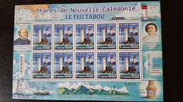 Caledonia 2021 Caledonie Lighthouse TABOU Phare Leuchtturm Faro Architecture 10v Mnh FULL - Nuevos