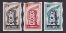 LUXEMBOURG 1956 - Complete Set  Europe CEPT -MNH- - 1956