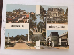 Cpm Multivues Souvenir De Brétigny Sur Orge, Essonne 91,éd CIM 7877, Non écrite - Bretigny Sur Orge