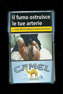 Tabacco Pacchetto Di Sigarette Italia - Camel  Da 20 Pezzi N.3 - Vuoto - Zigarettenetuis (leer)