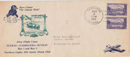 Alaska 1st Flight Juneau-Fairbanks-Juneau Ca MAY 8 1938 (FB153B) - Vols Polaires