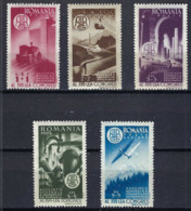 ROUMANIE 1947: Les ZNr. 1179-1183 (5 Val.) Neufs** - Covers & Documents