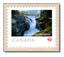 Canada 2019 From Far And Wide Athabasca Falls Alberta Jasper Nationalpark (self-adhesive/die-cut) MNH ** - Unused Stamps