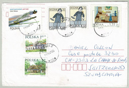 Polen / Polska 2001, Brief Gdynia - La Chaux-de-Fonds (Schweiz) - Briefe U. Dokumente
