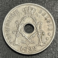 1928 Belgium 25 Cents (dutch Text) - 25 Cents