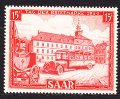 Saar Sarre 1954 Mi#349 Mint Hinged - Ongebruikt