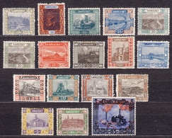 Saar Sarre 1921 Mi#53-69 Mint Hinged - Ungebraucht