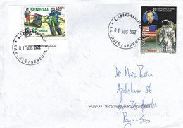 Senegal 2022 Linguere Motor Ralley Paris-Dakar Desert Moon Landing Apollo Lunar Module Eagle Cover - Moto