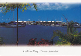 Australia Postcard Sent To Great Britain Cairns 13-12-2002 (Cullen Bay Darwin) - Darwin