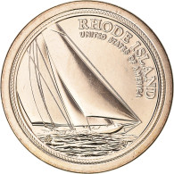 Monnaie, États-Unis, Dollar, 2022, Denver, American Innovation - Rhode Island - Gedenkmünzen