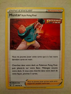 CARTE POKEMON DRESSEUR MUSTAR STYLE POING FINAL 134/163 SÉRIE ÉPÉE ET BOUCLIER STYLES DE COMBAT 2021 VF COMME NEUVE - Spada E Scudo