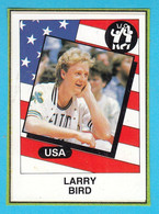 LARRY BIRD - Old Basketball Card Cut From The Panini Album * Basket-ball Pallacanestro Baloncesto Boston Celtics USA NBA - 1980-1989