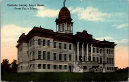 Montana Great Falls Cascade County Court House - Great Falls