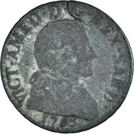 Monnaie, États Italiens, SARDINIA, Vittorio Amedeo III, 20 Soldi, Lira, 1795 - Monnaies Féodales