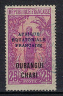 OUBANGUI       N°     YVERT    51  OBLITERE       ( Ob  10/06 ) - Used Stamps