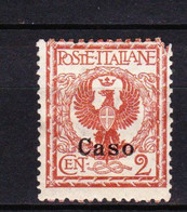 STAMPS-ITALY-1912-CASO-UNUSED-MH*-SEE-SCAN - Aegean (Caso)