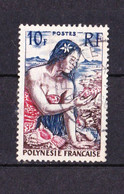 STAMPS-POLYNESIA-1958-USED-SEE-SCAN - Oblitérés