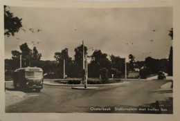 Oosterbeek (Gld.) Stationsplein Met Trolley Bus 19?? - Oosterbeek