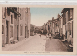 54 - FOUG - Rue Raymond Poincaré (carte Colorisée) - Foug