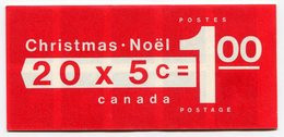 RC 15923 CANADA BK73 CHRISTMAS NOEL CARNET COMPLET BOOKLET MNH NEUF ** - Carnets Complets