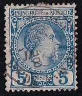 Monaco N°3 - Oblitéré - TB - Used Stamps