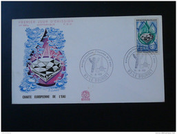 FDC Expo L'homme Et L'eau 93 Le Bourget 1969 - Water