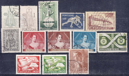 Portugal 1950/1952/1953/1954 Used Lot - Gebruikt