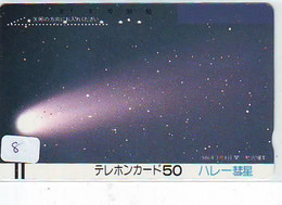 Télécarte COMET (8) COMETE-Japan SPACE * Espace * WELTRAUM *UNIVERSE* PLANET* BALKEN* 330-1338 - Astronomie