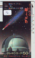 Télécarte COMET (16) COMETE-Japan SPACE * Espace * WELTRAUM *UNIVERSE* PLANET* BALKEN* 110-2271 - Astronomie